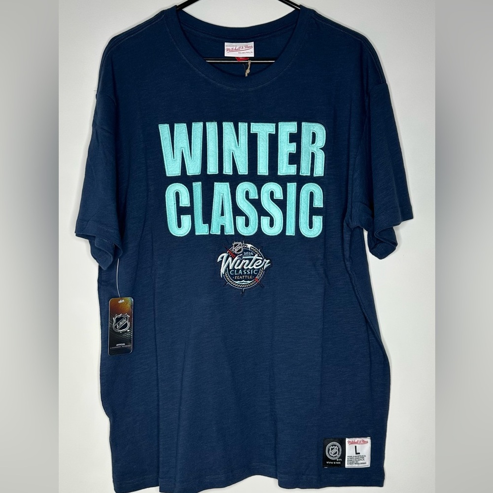 Mitchell & Ness Blue Short Sleeve Tee